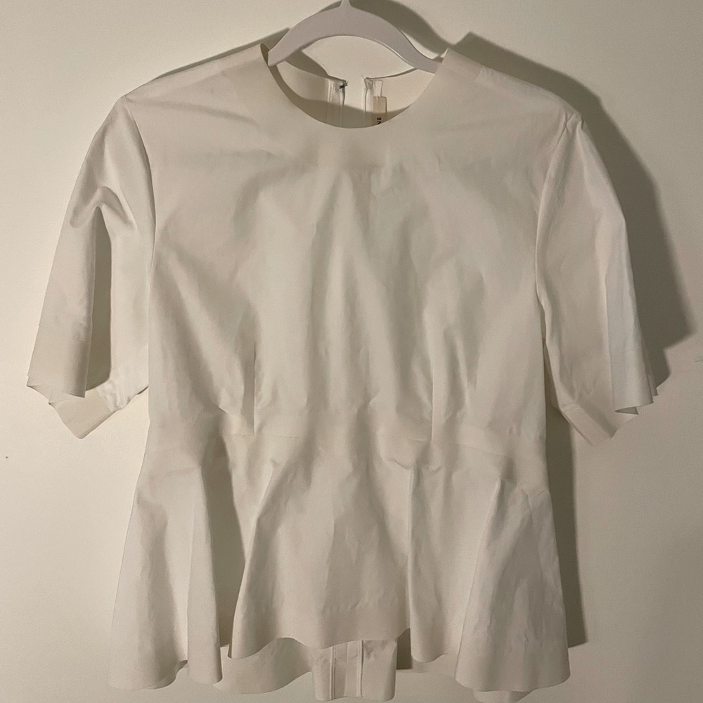 Celine Phoebe peplum blouse never worn